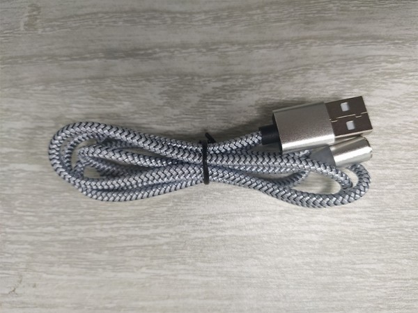 魚鱗編織限電流磁吸充電線，深圳磁吸充電線定制廠家