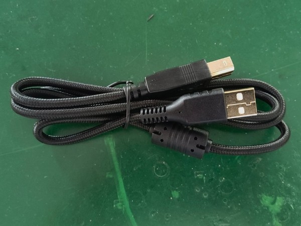 USB高速打印線，帶磁環，雙重屏蔽